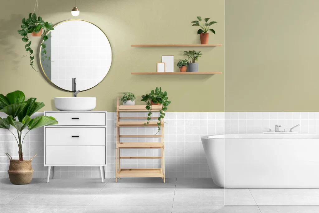 bathroom greywater system