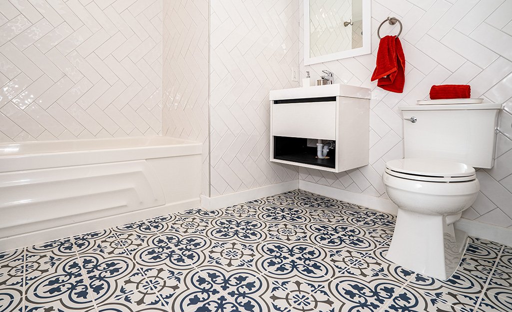 How to Remove Old Bathroom Flooring Safely