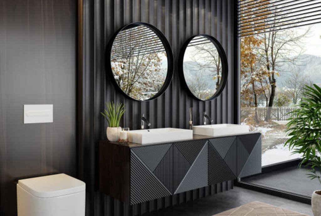 powder room makeover ideas Powder Room Makeover Ideas That Pack a Punch in Small Spaces